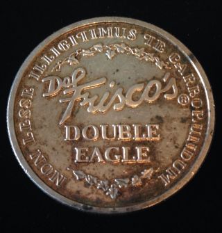 1994 Del Frisco ' S Double Eagle 1 Oz.  999 Fine Silver Round photo
