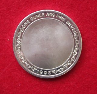 One Ounce Sunshine Silver Round photo