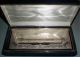4 Troy Oz.  Silver Bar; Patterned After A One Thousand Dollar Bill 
