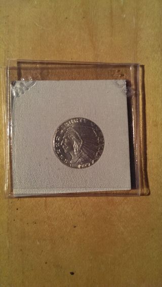 1/10th Ounce.  999 Fine Silver Round Indian Head photo
