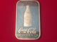 1 Oz.  Coca Cola Silver Bar.  999 75th Anniversary Bottling Co.  Of Louisville Silver photo 1