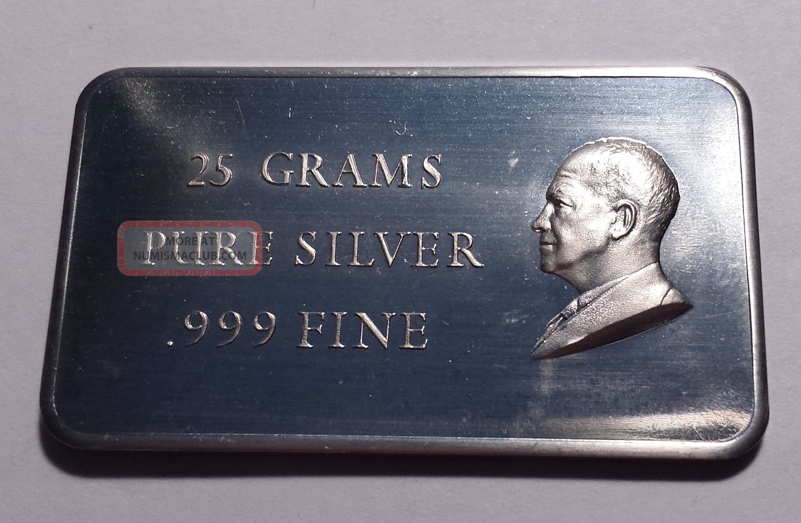 value of 25 grams of silver