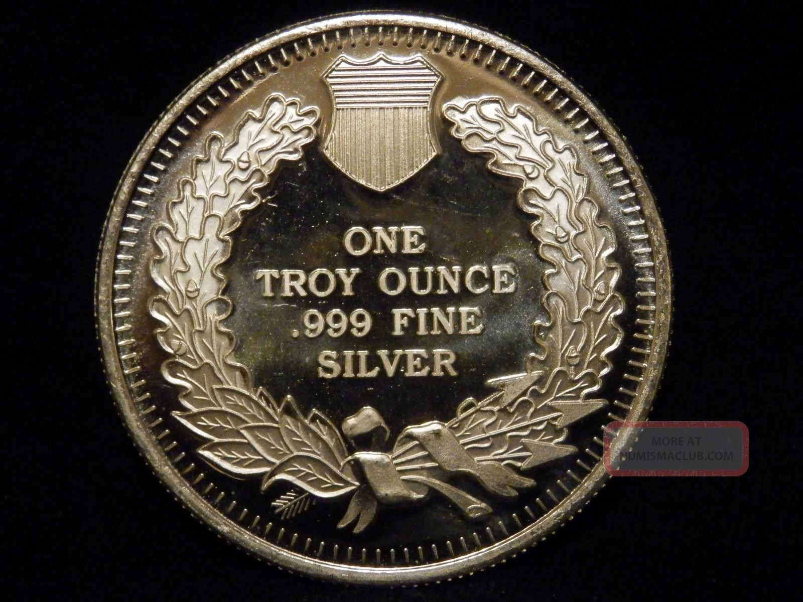 2011 1 Oz Silver Round 999 Fine