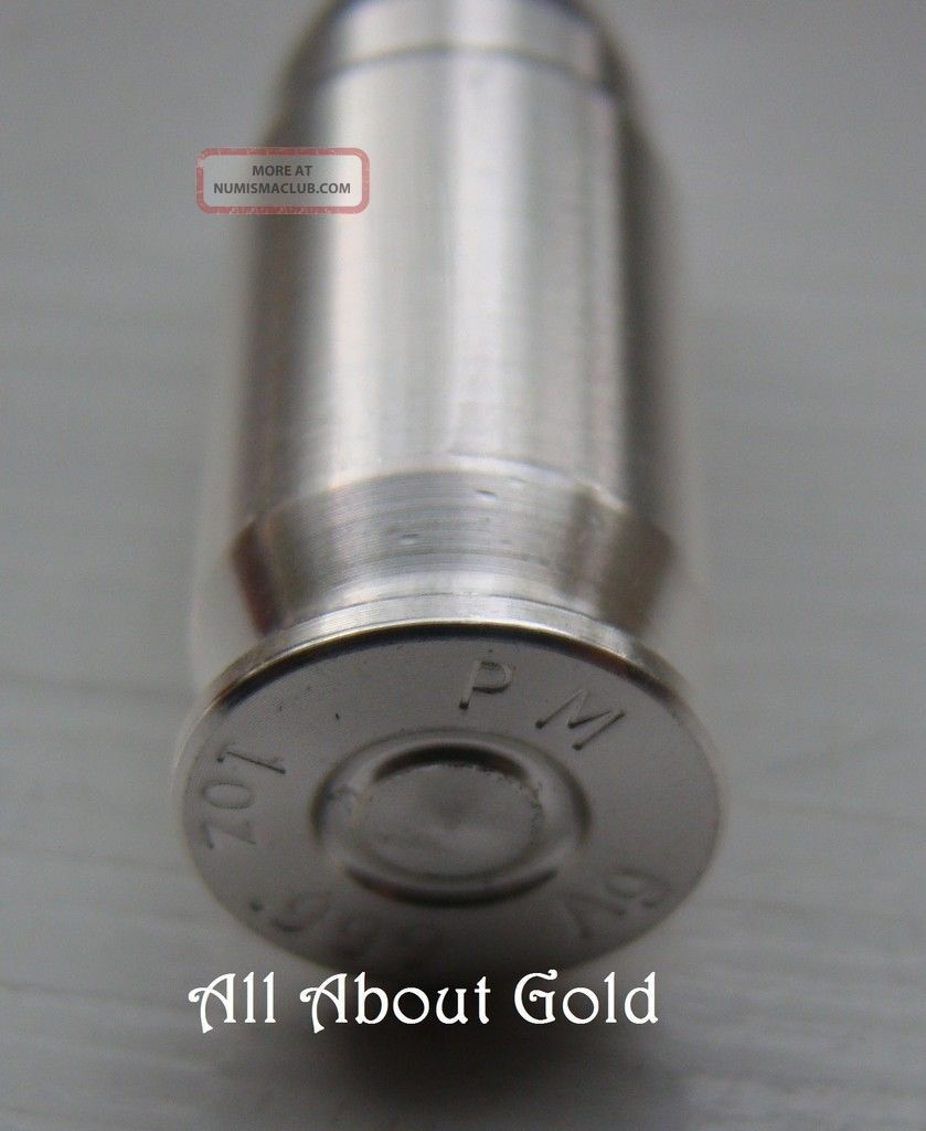 Silver Bullet 1 Troy Oz Provident Caliber. 45 Automatic Colt Hunter Acp ...