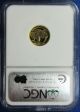 First Year Issue 2008 - W Ngc Certified Ms69 Gold $5 Us 1/10th Oz American Buffalo Commemorative photo 4