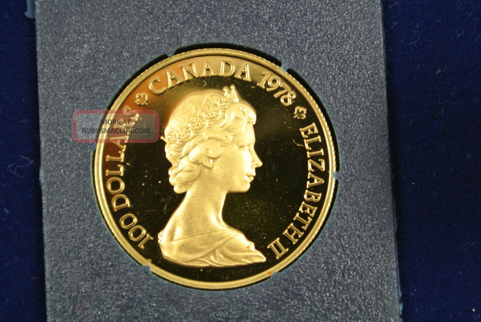 1978 Canadian 100 22k Gold Proof Coin Royal Canadian Box 1978-canadian-100-22k-gold-proof-coin-royal-canadian-box