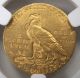 1908 United States $2.  5 Indian Head Gold Quarter Eagle Ngc Ms62 Gold (Pre-1933) photo 4