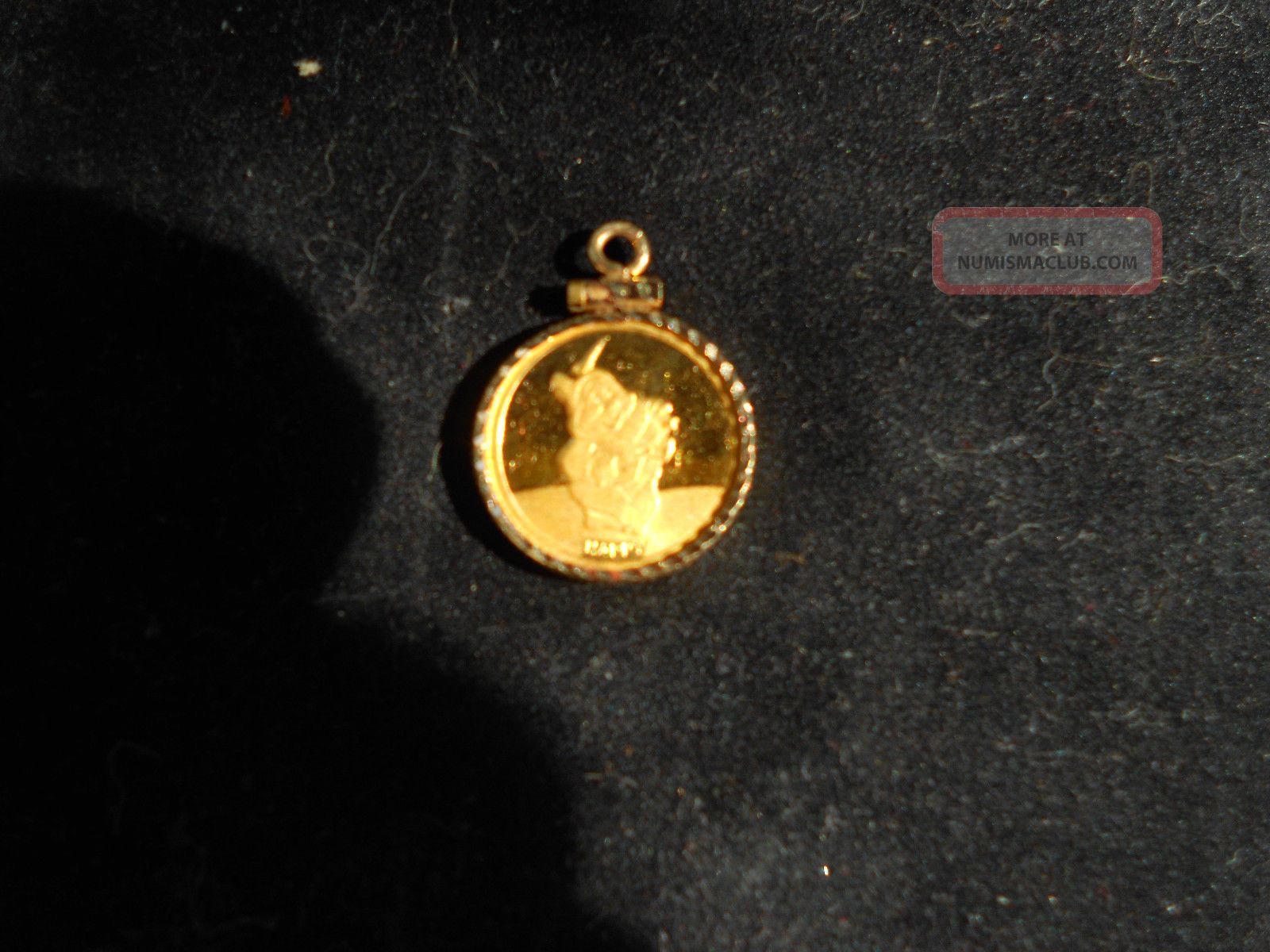 1989 Very Fine Gold Coin Snow White Commemorative 1/10oz Anniversar ...