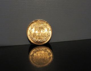 Mexico 1945 Dos Peso Gold Coin 1.  6g 13mm 90 Gold photo