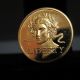 1988 - W Olympic Commemorative $5 Dollar Gold Proof Coin 21mm 8g Commemorative photo 4