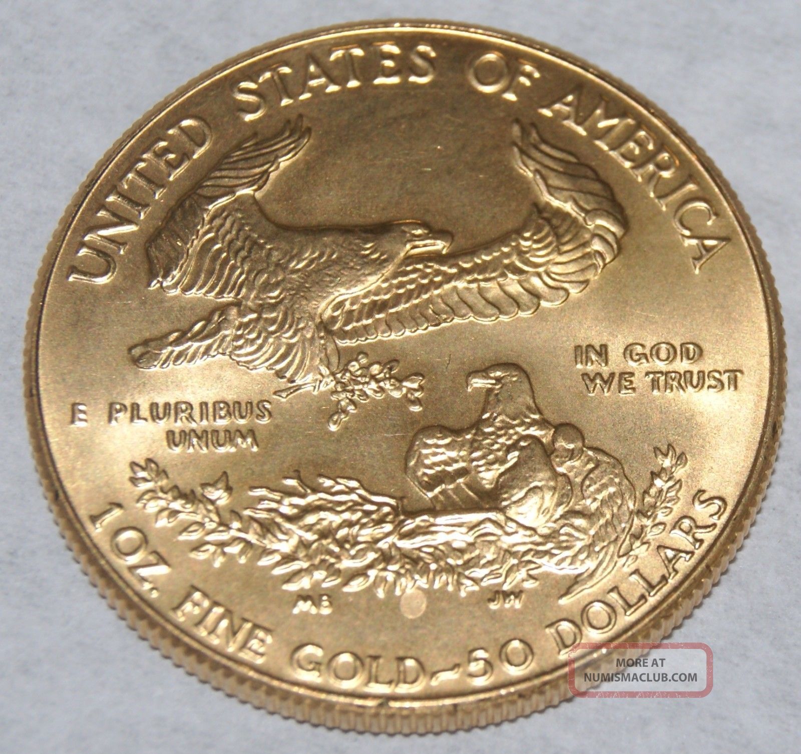 1986 1 Oz. Gold American Eagle Coin