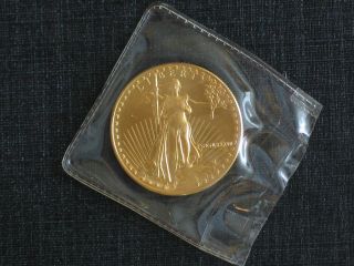 1987 $50 Gold American Eagle - 1 Oz Gold Coin - Ungraded photo
