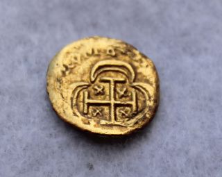 1700 ' S Shipwreck Gold Coin? 3.  1 Grams Possible Fleet Shipreck photo