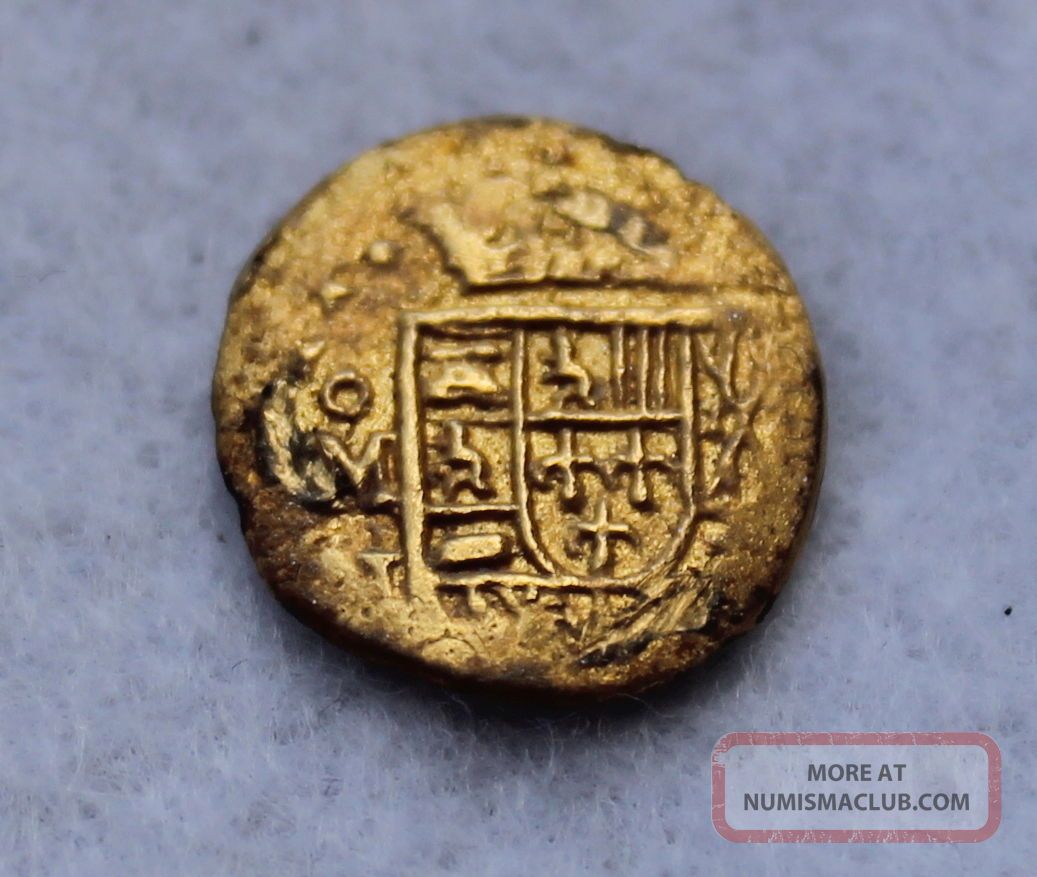 1700 ' S Shipwreck Gold Coin? 3. 1 Grams Possible Fleet Shipreck