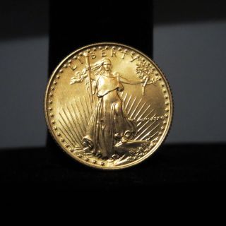 1986 1/4 Oz $10 American Gold Eagle Coin First Year Issue photo
