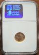 2003 $5 American Gold Eagle Ngc Ms - 69 (1/10 Oz) Brown Label & Ins Gold photo 2