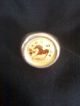 2014 Gold 1/10 Oz Year Of The Horse Mens Ring Gold photo 3
