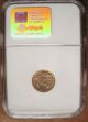 2000 $5 American Gold Eagle Ngc Ms - 69 (1/10 Oz) Brown Label - & Ins Gold photo 2