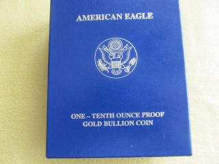 Gold 2012 American Eagle One - Tenth Ounce Proof Coin photo