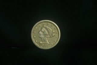 1851 - O Liberty Head $2.  50 Gold Coin photo