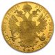 1915 Austrian 4 Ducat Gold Coin - Au Or Bu Gold photo 1