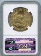 2006 - W $50 (1 Oz) State Gold Eagle Ngc Ms70 20th Anniversary Gold photo 1