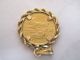 1987 10th Ozt Gold Coin In 14kt Gold Bezel Must Have Great Investment See Photos Gold photo 1