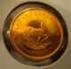 1982 African Gold Krugerrand 1/10 Ounce Gem Bu Coin From South Africa Gold photo 1