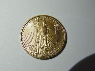 2014 Gold American Eagle (1/10 Oz) Gold photo