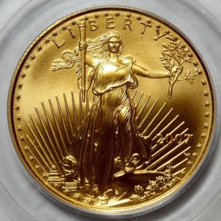 2007 - W $25 1/2oz Gold Eagle Pcgs Ms69 West Point Beauty photo