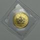 2011 Canadian Gold Maple Leaf One Dollar $1 - 1/20 Oz Pure Gold - 9999 - Nr Gold photo 2