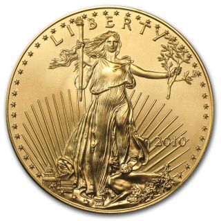 2010 1 Oz Gold American Eagle Coin photo