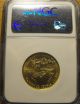 Ngc Ms70 2007 Eagle $25 1/2 Oz Gold American Eagle - Perfect Rare Date Gold photo 1