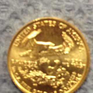 1998 1/10 Oz Gold American Eagle photo