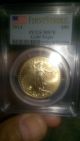 2014 1 Oz Gold American Eagle Coin - Ms - 70 First Strike Pcgs Gold photo 3