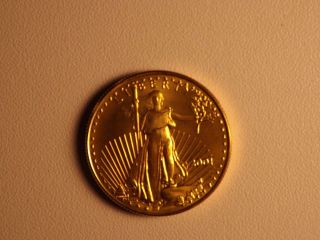 2001 1/2 Oz Gold American Eagle photo