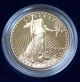 1987 - W American Eagle $50 One Ounce/1 Oz.  Proof Gold Bullion W/ Case,  Box & Gold photo 1