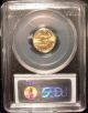 1987 American Gold Eagle Pcgs Ms 69 $5 1/10 Oz United States.  999 Fine Gold Gold photo 2
