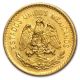 1907 Mexican 5 Pesos Gold Coin - Extra Fine - Sku 85496 Gold photo 1