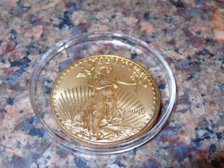 2009 - Us Gold American Eagle Liberty 1oz $50 Gold Coin - Uncirculated - Ungraded photo