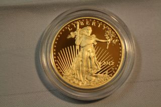 2012 American Eagle One - Half Ounce Proof Gold Coin With photo