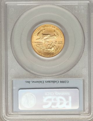 2005 $10 Quarter - Ounce Gold Eagle,  First Strike Ms70 Pcgs photo
