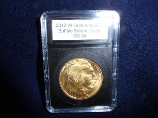 2012 - W 1oz,  $50 Gold American Buffalo Bullion Coin,  Bu.  Wow Look photo