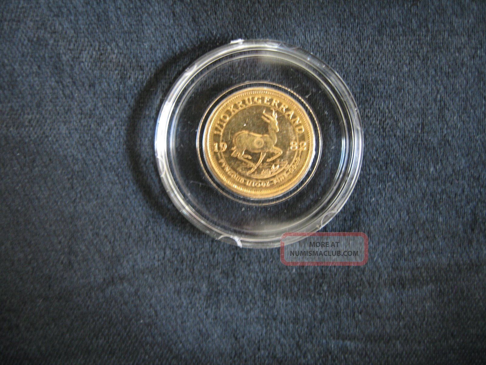 1982 1 10 ounce fine gold krugerrand