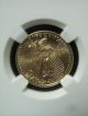 2009 $10 Gold Eagle 1/4 Oz Ngc Ms70 - From 1 - Earliest Release Gold photo 1