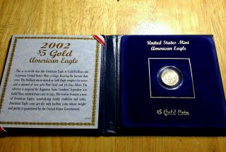 1992 $5 1/10oz Gold Make Offer photo