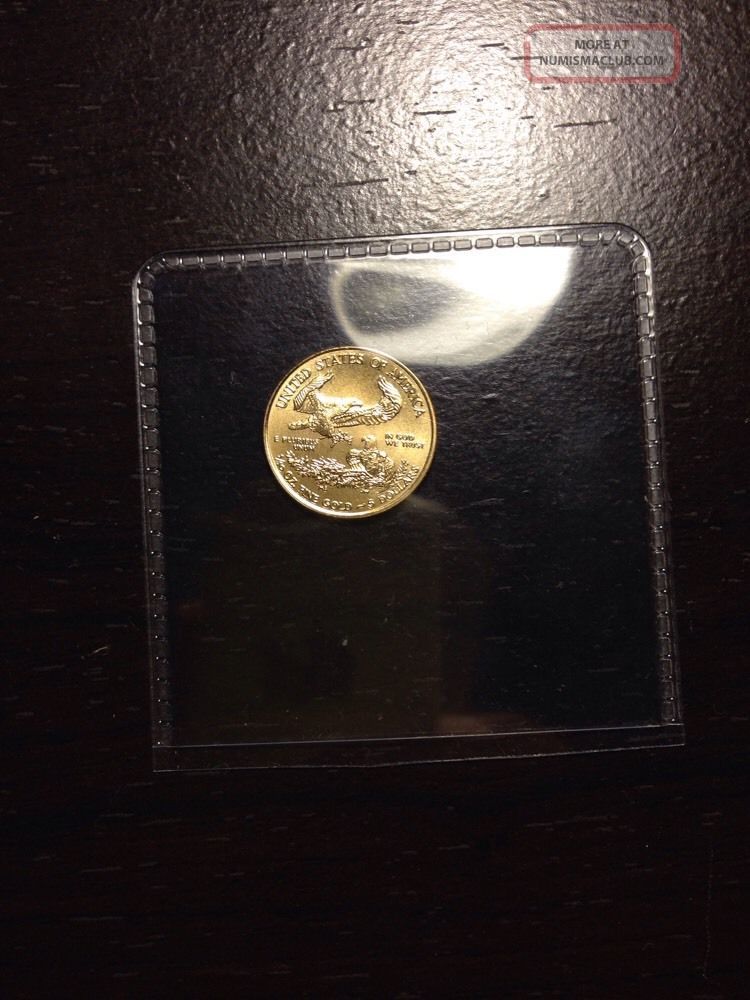 2013 Gold American Eagle 1/10 Oz Coin