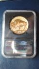 2013 W $50 Gold Buffalo Ngc Pf70 Reverse Proof One Ounce 1oz Pr70 Early Releases Gold photo 3