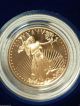 1996 W Gold American Eagle Proof One Quarter 1/4 Oz Ounce Bullion Coin Gold photo 1