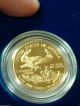 1996 W Gold American Eagle Proof One Quarter 1/4 Oz Ounce Bullion Coin Gold photo 2
